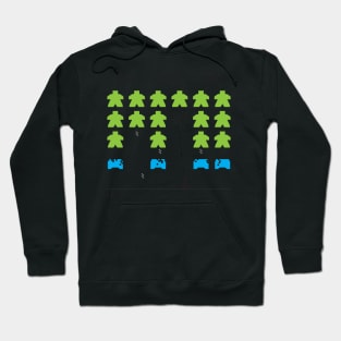 Meeple Invaders Hoodie